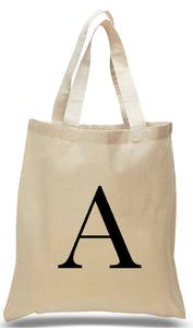 Alphabet tote letter A