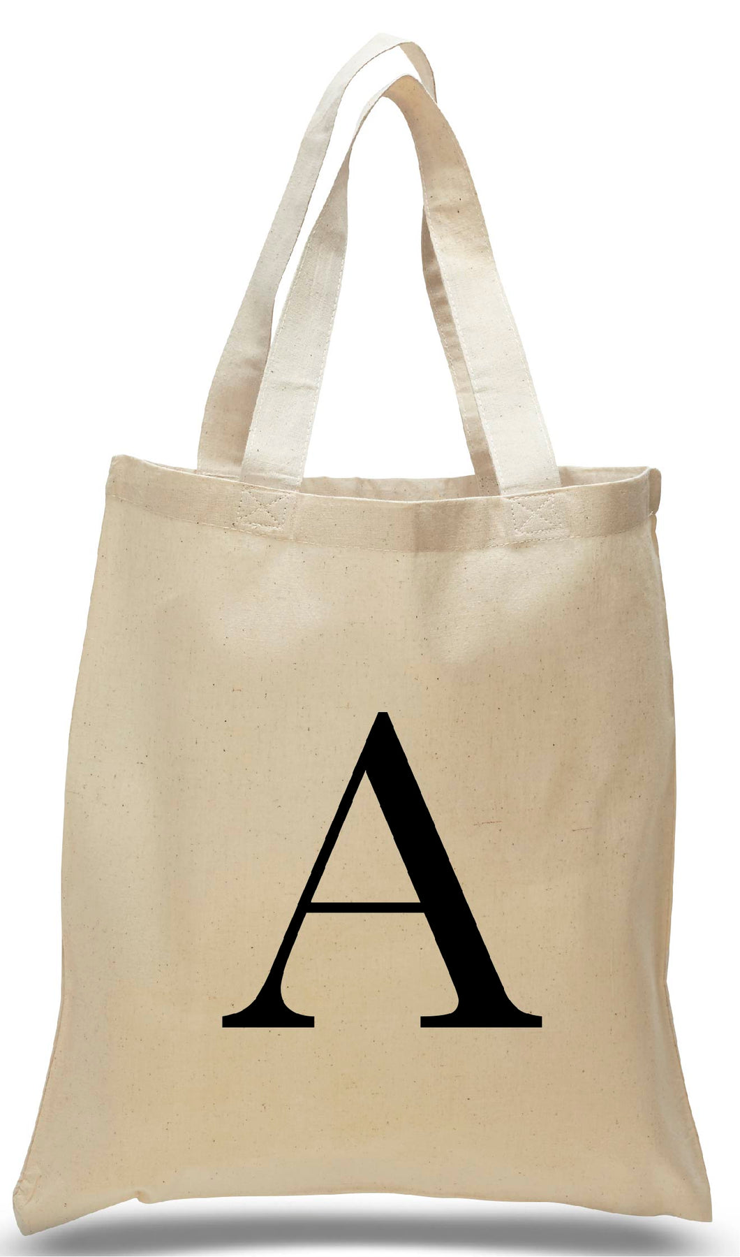 Alphabet tote letter A