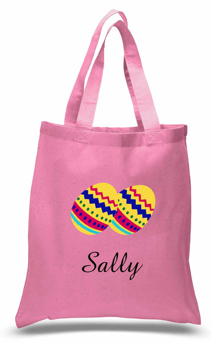 Easter Egg tote with Name