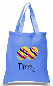 Easter Egg tote with Name