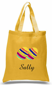 Easter Egg tote with Name