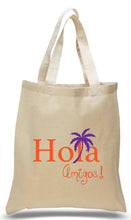 Load image into Gallery viewer, Hola Amigos Palm Tree Print in Orange and Purple