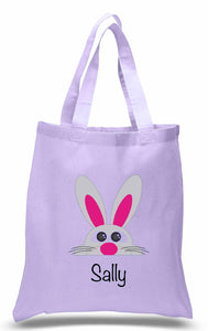 Easter Bunny Tote with Name