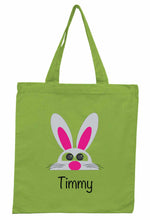 Load image into Gallery viewer, Easter Bunny Tote with Name