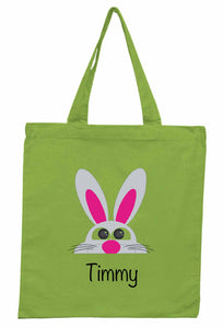 Easter Bunny Tote with Name