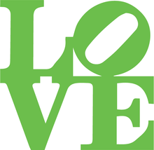 Load image into Gallery viewer, Love Sign Print in Lime Green
