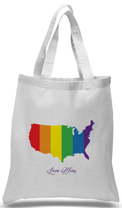 Love Wins Rainbow USA