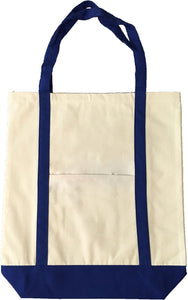 Wholesale Beach Tote in Navy Blue