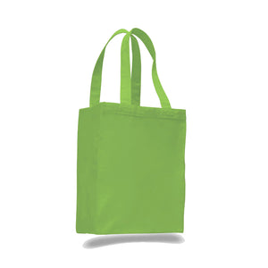 Extra Heavy Duty Canvas Tote in Lime Green