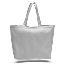 Load image into Gallery viewer, Big Canvas Tote in White