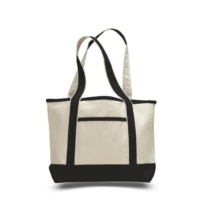 Small Teacher Tote in Black