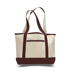 Small Teacher Tote in Chocolate