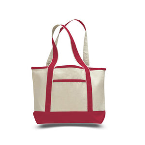 Small Teacher Tote in Red