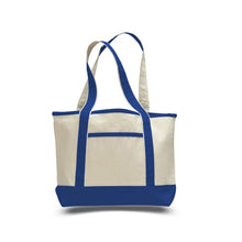 Load image into Gallery viewer, Small Teacher Tote in Royal Blue