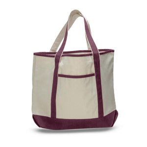 Deluxe Teachers Tote in Maroon