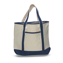 Load image into Gallery viewer, Deluxe Teachers Tote in Navy Blue