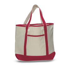 Load image into Gallery viewer, Deluxe Teachers Tote in Red