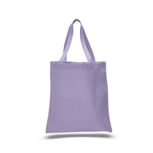 Load image into Gallery viewer, Heavy Duty Economy Canvas Tote in Lavender