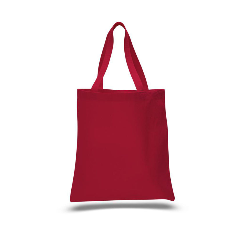 Classic Extra Large Two Tone Zip Top Canvas Tote Bag Rich Redtrue