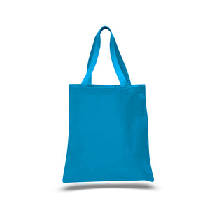 Heavy Duty Economy Canvas Tote in Sapphire