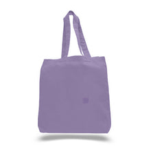 Load image into Gallery viewer, Gusset Jumbo Canvas tote in Lavender