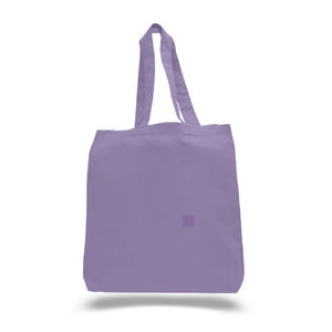Gusset Jumbo Canvas tote in Lavender