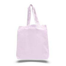 Load image into Gallery viewer, Gusset Jumbo Canvas tote in Light Pink