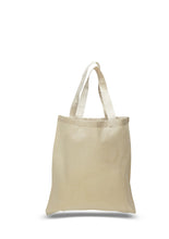 Load image into Gallery viewer, Cotton Canvas tote in Natural 