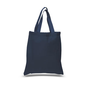 Cotton Canvas tote in Navy Blue