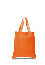 Load image into Gallery viewer, Cotton canavas tote in Orange