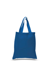 Load image into Gallery viewer, Cotton Canvas tote in Royal