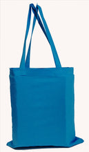 Load image into Gallery viewer, Cotton canvas tote in sapphire