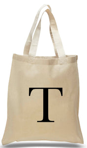 Alphabet tote letter T