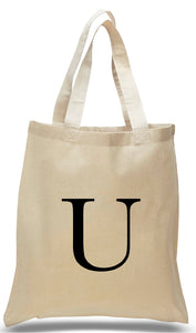 Alphabet tote letter U