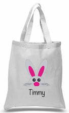 Load image into Gallery viewer, Easter Bunny Tote with Name