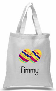Easter Egg tote with Name
