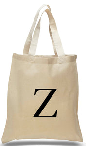 Alphabet tote letter Z