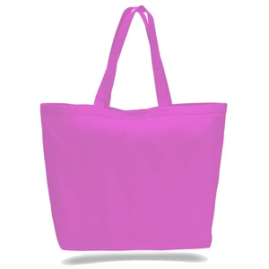 Big Canvas Tote in Light Pink